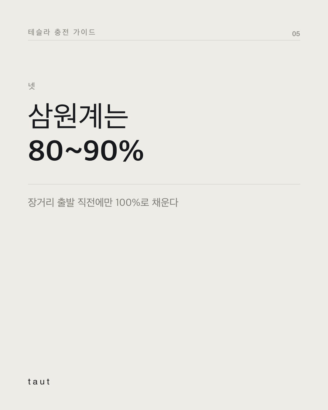 80%까지만 충전하라는 말, 진짜일까? 5번째 카드